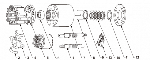 Ремонт гидронасоса A10V(S)O18